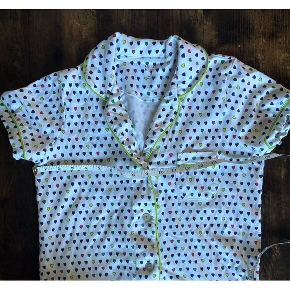 Roller Rabbit Holiday Hearts Limited Edition Pajamas Pajama Set / NWOT - Picture 9 of 12